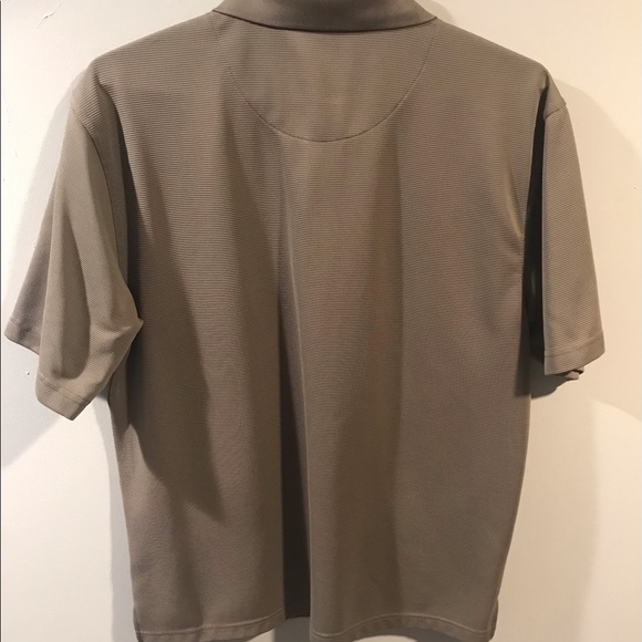 Grand AM Brand Golf Shirt. Large Size. Brown Color Very Comfortable Wear. - Picture 2 of 2